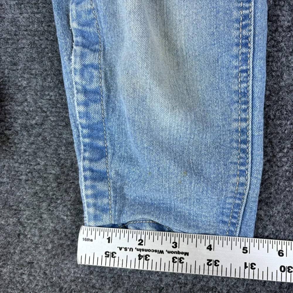 Oshkosh B'gosh Classic Denim One Piece Overalls Toddler 24M Blue Logo Cotton